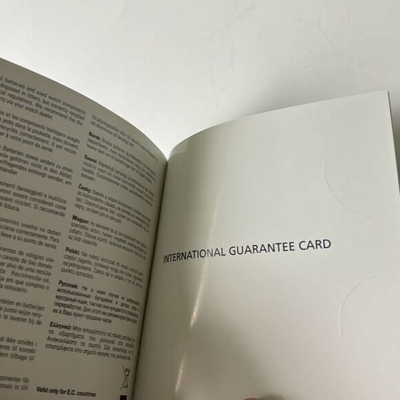 TAG HEUER INSTRUCTIONS Chronograph MANUAL BOOKLET 24 owner - Picture 5 of 9